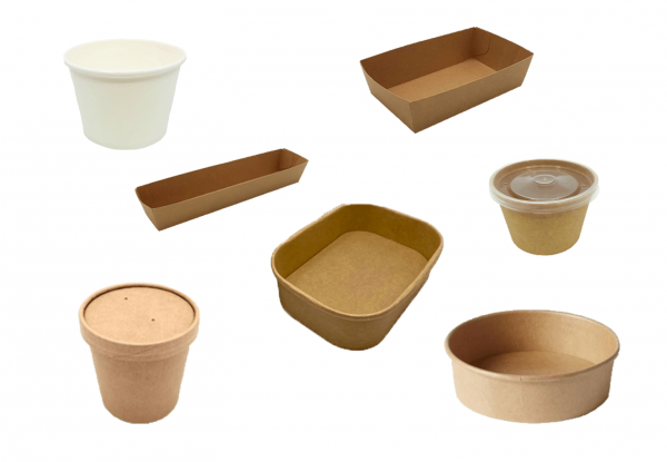 Kartonnen bowls en containers