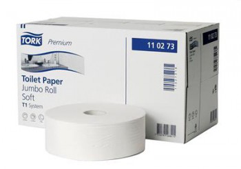 Toiletpapier soft jumbo premium (Systeem T1)