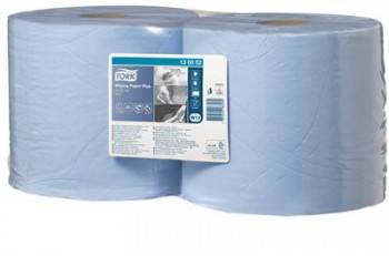 Poetspapier plus blauw (Systeem W1-W2)