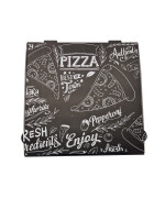 Pizzadoos Fransia zwart 33x33x4cm (100st)